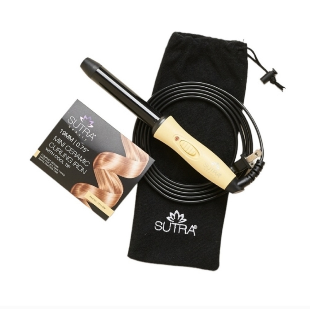 Sutra Beauty Mini Tourmaline Ceramic Curling Iron 3/4" / 19MM